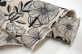 DEADSTOCK Japanese Fabric Mattina Di Vacanza Isla Floral II - G - 50cm